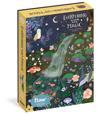 Everything Is Made Out of Magic 1,000-Piece Puzzle (Flow): for Adults Families Picture Quote Mindfulness Game Gift Jigsaw 26 3/8” x 18 7/8” (Workman Puzzles) By Irene Smit, Astrid van der Hulst, Editors of Flow magazine Cover Image