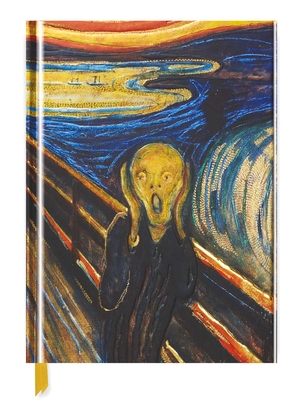 Edvard Munch: The Scream (Blank Sketch Book) (Luxury Sketch Books) By Flame Tree Studio (Created by) Cover Image