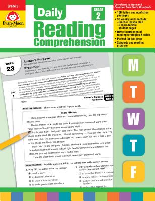 Daily Reading Comprehension, Grade 2 Te By Evan-Moor Educational Publishers Cover Image