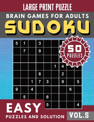 SUDOKU Easy: SUDOKU Easy Quiz Books for Senior, mom, dad and your kids Large Print (Sudoku Brain Games Puzzles Book Large Print Vol Cover Image