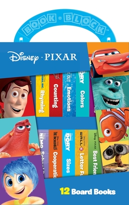 Disney Pixar: 12 Board Books By Pi Kids Cover Image