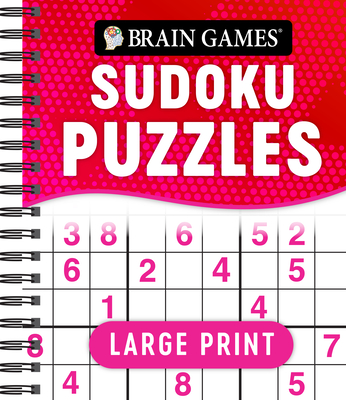 Brain Games - Large Print Sudoku Puzzles (Swoosh) (Brain Games Large Print)