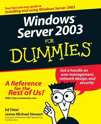 Windows Server 2003 for Dummies Cover Image