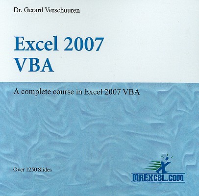 Excel 2007 VBA (Visual Training series)