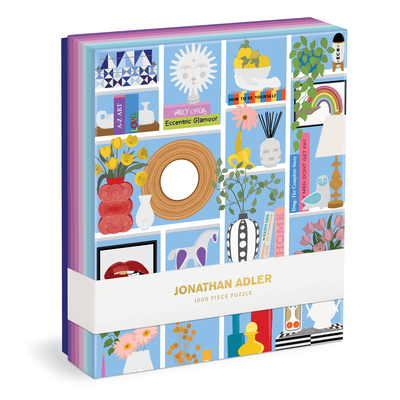 Jonathan Adler Shelfie 1000 Piece Puzzle By Galison Mudpuppy (Created by) Cover Image
