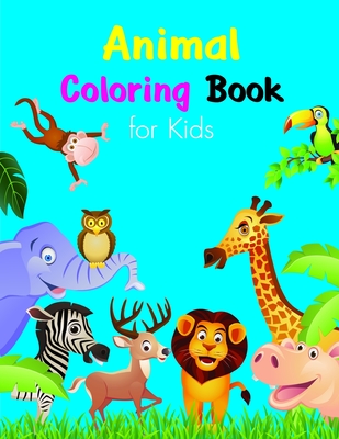Animal Coloring Book for kids: Super Cute Kawaii Animals Coloring Pages  (Paperback) | Hooked