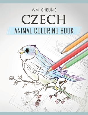 Czech Animal Coloring Book Cover Image