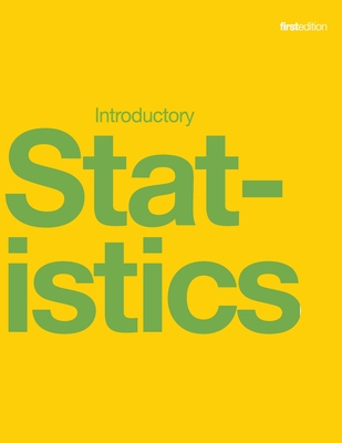 Introductory Statistics (paperback, b&w) Cover Image