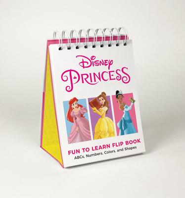 Disney Princess Fun to Learn Flip Book: ABCs, Numbers, Colors, and Shapes By Disney Cover Image