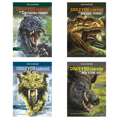 You Choose: Prehistoric Survival By Eric Mark Braun, Matt Doeden, Blake Hoena Cover Image