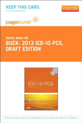 2013 ICD-10-PCs Draft Edition - Elsevier eBook on Vitalsource (Retail Access Card) Cover Image