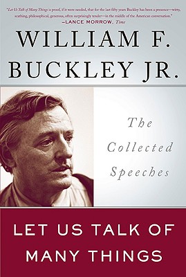 Let Us Talk of Many Things: The Collected Speeches Cover Image
