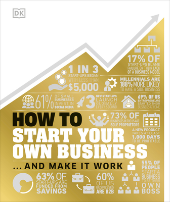 How to Start Your Own Business: The Facts Visually Explained (DK How Stuff Works) By DK Cover Image