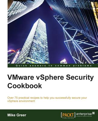 vSphere Security Cookbook Cover Image