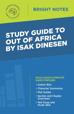 Study Guide to Out of Africa by Isak Dinesen Cover Image