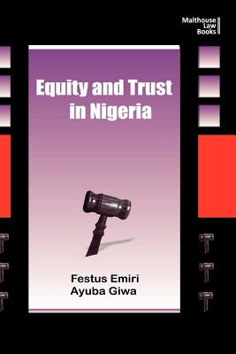 Equity and Trust in Nigeria By Festus Emiri, Ayuba O. Giwa Cover Image