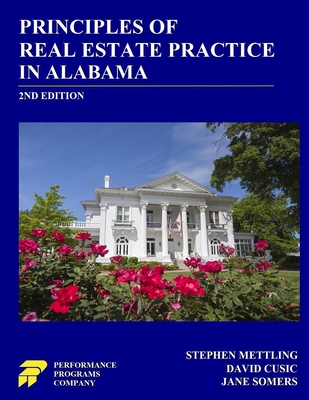 Principles of Real Estate Practice in Alabama: 2nd Edition Cover Image