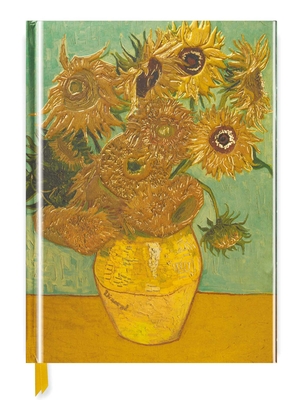 Vincent van Gogh: Sunflowers (Blank Sketch Book) (Luxury Sketch Books) Cover Image