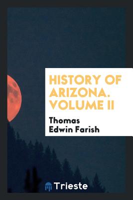 Cover for History of Arizona. Volume II