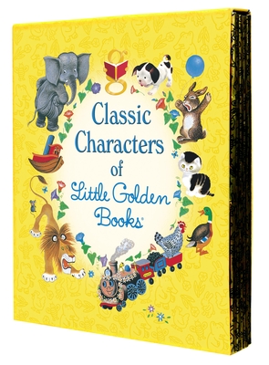 Classic Characters of Little Golden Books: The Poky Little Puppy; Tootle; The Saggy Baggy Elephant; Tawny Scrawny Lion; Scuffy the Tugboat By Various Cover Image