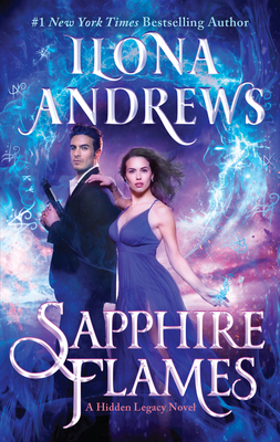 Sapphire Flames: A Hidden Legacy Novel Cover Image