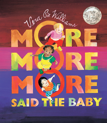 Cover for "More More More," Said the Baby Board Book