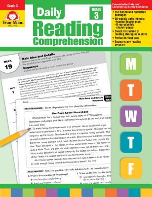 Daily Reading Comprehension, Grade 3 Te Cover Image