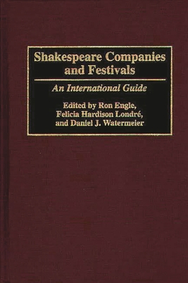 Cover for Shakespeare Companies and Festivals