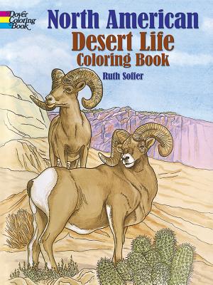 North American Desert Life Coloring Book (Dover Nature Coloring Book)