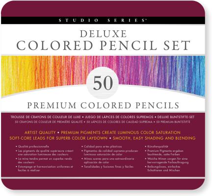 Studio Series Colored Pencil/50set By Inc Peter Pauper Press (Created by) Cover Image