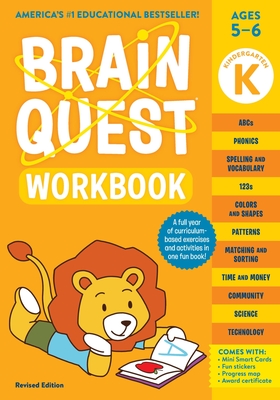 Brain Quest Workbook: Kindergarten Revised Edition (Brain Quest Workbooks) By Workman Publishing, Lisa Trumbauer (Text by) Cover Image