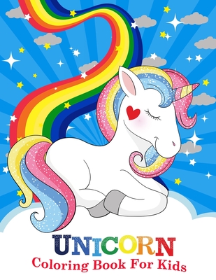 Unicorn Coloring Book For Kids Ages 4-8 (US Edition) (Paperback)