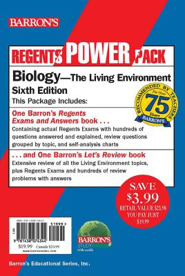 Regents Biology Power Pack Let S Review Biology Regents Exams And Answers Biology Brookline Booksmith