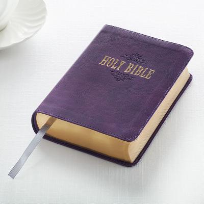 KJV Compact Large Print Lux-Leather Purple Cover Image