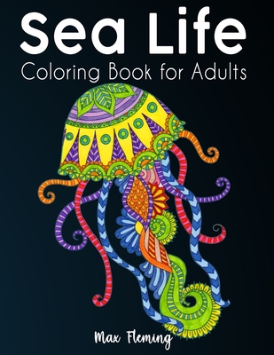 Underwater+Creatures+Coloring+Book+for+Adults+-+Ocean+and+Sea+Life