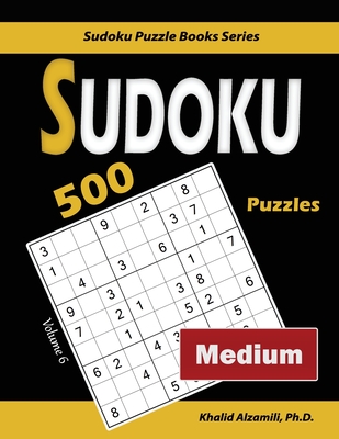 Sudoku: 500 Medium Puzzles By Khalid Alzamili Cover Image