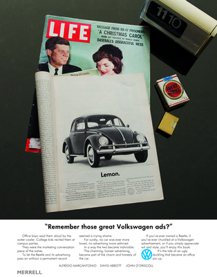 Remember Those Great Volkswagen Ads? By Alfredo Marcantonio, David Abbott, John O'Driscoll Cover Image