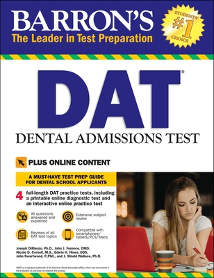 DAT: Dental Admissions Test (Barron's Test Prep) Cover Image