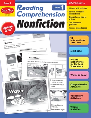 Reading Comprehension: Nonfiction, Grade 1 Teacher Resource Cover Image