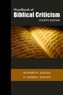 Handbook of Biblical Criticism Cover Image