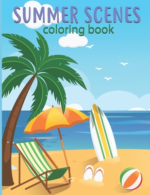 summer vacation pictures to color