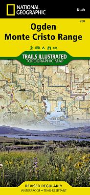 Ogden, Monte Cristo Range Map (National Geographic Trails Illustrated Map #700) By National Geographic Maps - Trails Illust Cover Image
