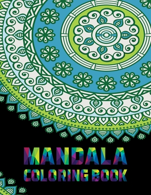 Mandala Flowers Relaxing Coloring Book For Adults: Advanced