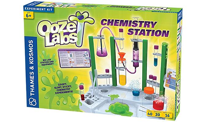 Ooze Labs Chemistry Station By Thames & Kosmos (Created by) Cover Image