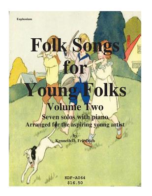 Folk Songs for Young Folks, Vol. 2 - euphonium and piano Cover Image