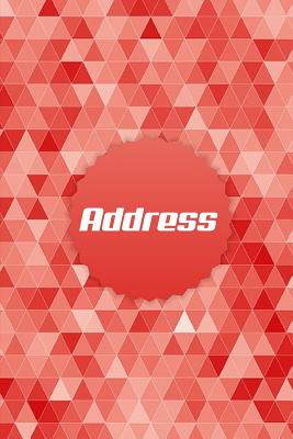 Address.: Address Book. - Contacts - (Vol. A02) Glossy Cover, Large Print, Font, 6