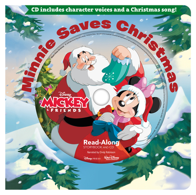 Minnie Saves Christmas ReadAlong Storybook & CD (Read-Along Storybook and CD)