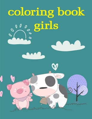 coloring book girls: Fun, Easy, and Relaxing Coloring Pages for Animal Lovers By Creative Color Cover Image