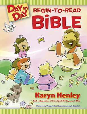 Day by Day Begin-To-Read Bible (Tyndale Kids) Cover Image