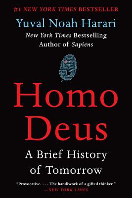 Homo Deus: A Brief History of Tomorrow Cover Image